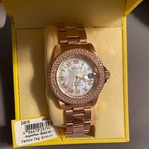 Invicta angel watch limited edition rose gold